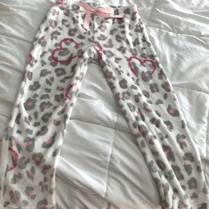 Kids Cheetah print pj pants
